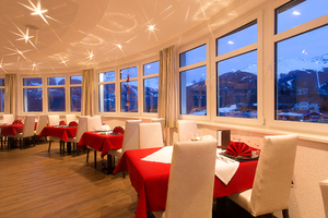 Hotel Sonnleiten in Ladis/Tirol - im Restaurantbereich