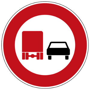 Überholverbot für LKW